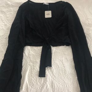 Free people Chong sleeve crop